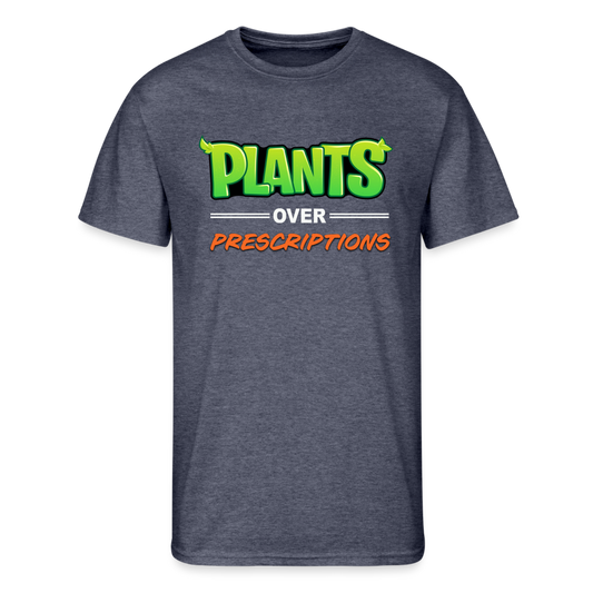 Plants Over Prescriptions Unisex Workout t-shirt - navy heather