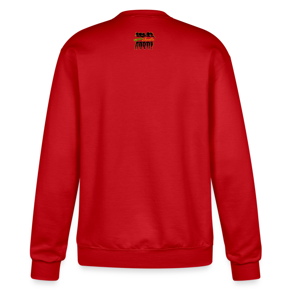 Plants Over Prescriptions Sweatshirt (Champion Red/Black) - Scarlet